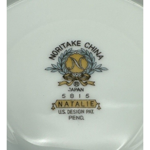 Vintage Noritake "Natalie 5815" Lily of the Valley‎ Saucer - Made in Japan - Picture 5 of 6